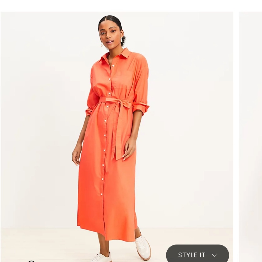 Loft Belted dress